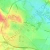 Kells topographic map, elevation, terrain