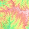 Dionísio Cerqueira topographic map, elevation, terrain