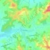 Guimps topographic map, elevation, terrain