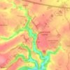 Castle Combe topographic map, elevation, terrain