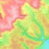 Saint-Baslemont topographic map, elevation, terrain