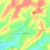 Levergies topographic map, elevation, terrain