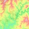 Pedrógão Grande topographic map, elevation, terrain