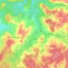 Challes topographic map, elevation, terrain