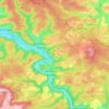 Sulzbach-Laufen topographic map, elevation, terrain