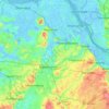 Oste topographic map, elevation, terrain