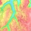 Perrancey-les-Vieux-Moulins topographic map, elevation, terrain