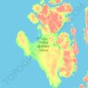 Île du Prince-de-Galles topographic map, elevation, terrain