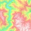 Surcubamba topographic map, elevation, terrain