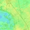 Feldmark topographic map, elevation, terrain