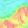 Ashbury topographic map, elevation, terrain