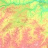 图强镇 topographic map, elevation, terrain