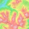 Bramans topographic map, elevation, terrain