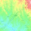 São Domingos topographic map, elevation, terrain