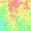 Anicuns topographic map, elevation, terrain