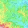 Dompierre-les-Ormes topographic map, elevation, terrain