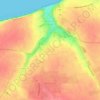 Veules-les-Roses topographic map, elevation, terrain