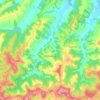 Mrovska topographic map, elevation, terrain