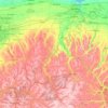Genesee River topographic map, elevation, terrain