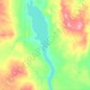 McGregor Lake topographic map, elevation, terrain