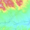 Olula del Río topographic map, elevation, terrain