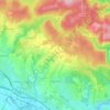 Damouzy topographic map, elevation, terrain