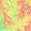 Ellwangen (Jagst) topographic map, elevation, terrain