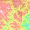 松烟镇 topographic map, elevation, terrain