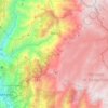 Tona topographic map, elevation, terrain