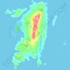 Isle Au Haut topographic map, elevation, terrain