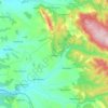 Skorica topographic map, elevation, terrain