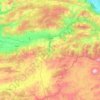 Tokat Merkez topographic map, elevation, terrain