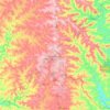 São Miguel do Oeste topographic map, elevation, terrain