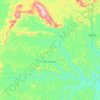 Rio Vermelho topographic map, elevation, terrain