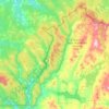 Pittsburg topographic map, elevation, terrain