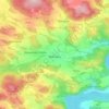 Drevníky topographic map, elevation, terrain