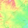 Acreúna topographic map, elevation, terrain