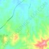 Cedar Vale topographic map, elevation, terrain