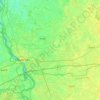 Deventer topographic map, elevation, terrain