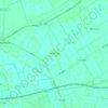 Xã Phước Lập topographic map, elevation, terrain