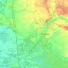 Perleberg topographic map, elevation, terrain