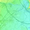 Nichelino topographic map, elevation, terrain
