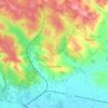 Senouillac topographic map, elevation, terrain