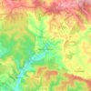 Signy-l'Abbaye topographic map, elevation, terrain