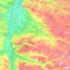 powiat opolski topographic map, elevation, terrain