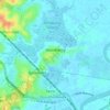 Woodberry topographic map, elevation, terrain