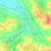 Kolbuszowa topographic map, elevation, terrain