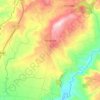 Partanna topographic map, elevation, terrain