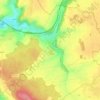 Gilles topographic map, elevation, terrain