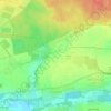 Courteuil topographic map, elevation, terrain